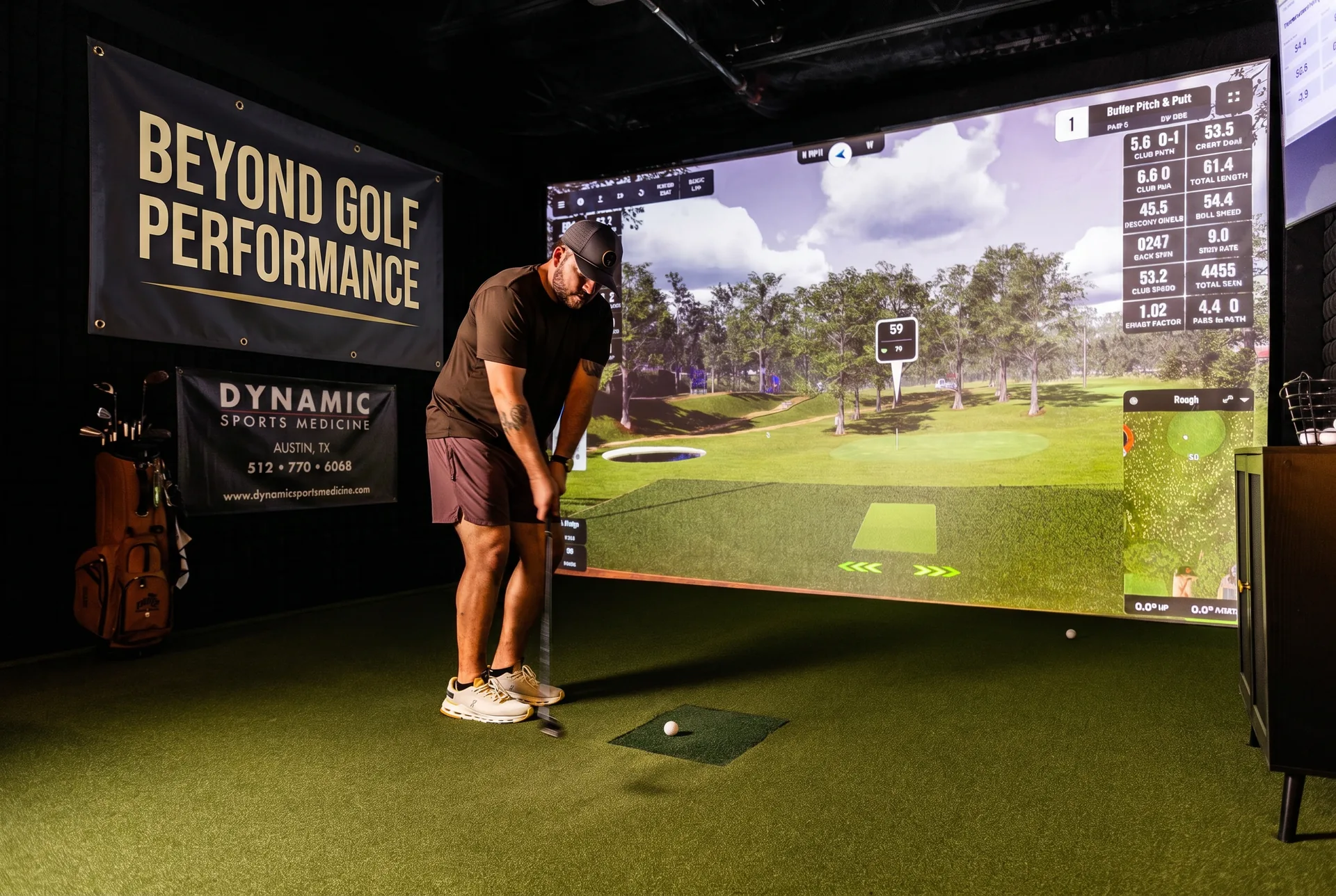 Indoor Golf Lessons in Georgetown — Inside 1872 Golf Club on Williams Dr